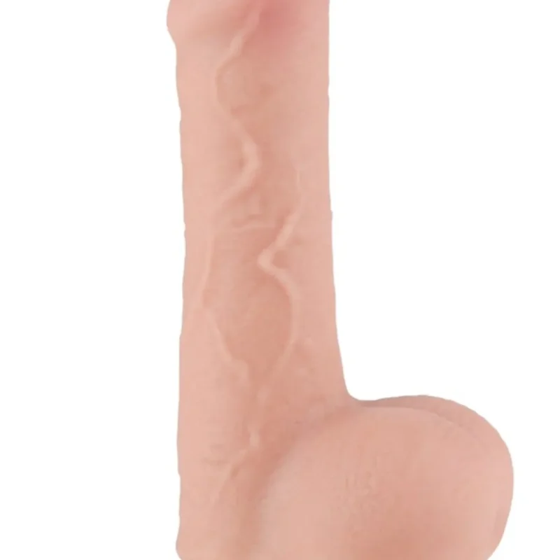 Sliding-Skin dupla rétegű dong uncut -18cm