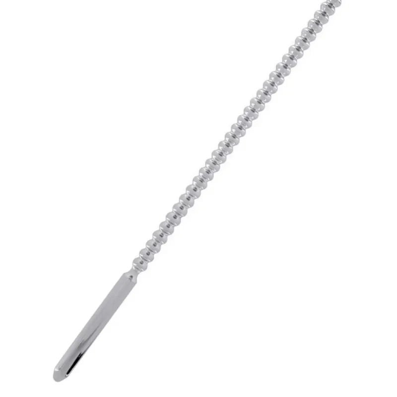Bordás pénisz plug-24cm. 6mm