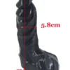 Dragon dong-24cm. Fekete