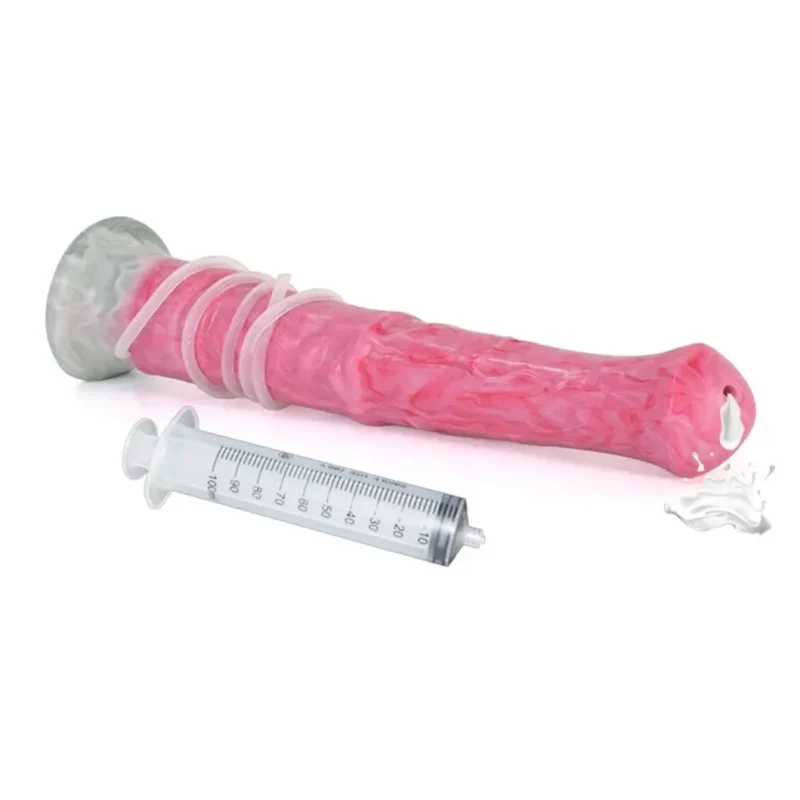 Hátas squirting dong-29cm. Szivárvány