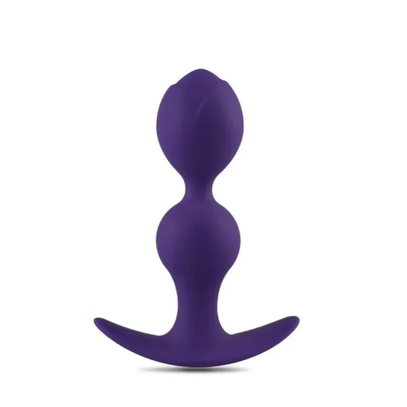 Lila anal plug.
