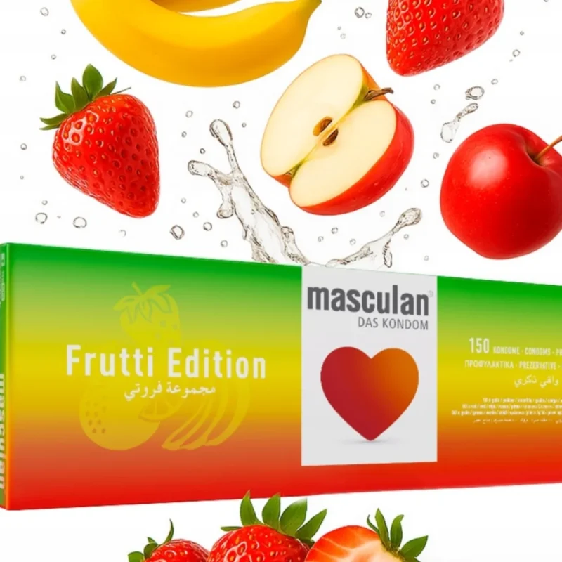 Masculan Frutti Edition ízesített óvszerek,150db