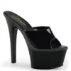 Pleaser Aspire fekete platform papucs. 35-ös