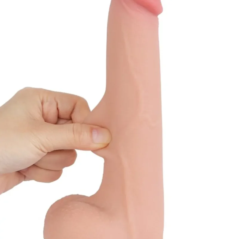 Sliding-Skin herés dupla rétegű dong -20cm