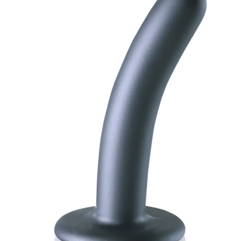 Smooth Silicone G-Spot Dildo, 12 cm