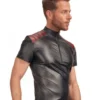 VEGA T-shirt Black-Red. Méret:XL