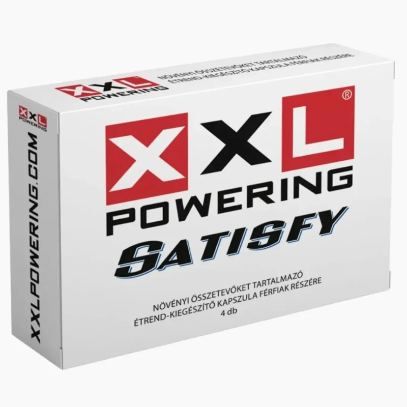 XXL powering Satisfy - férfiaknak erekció kapszula. 8kapszula
