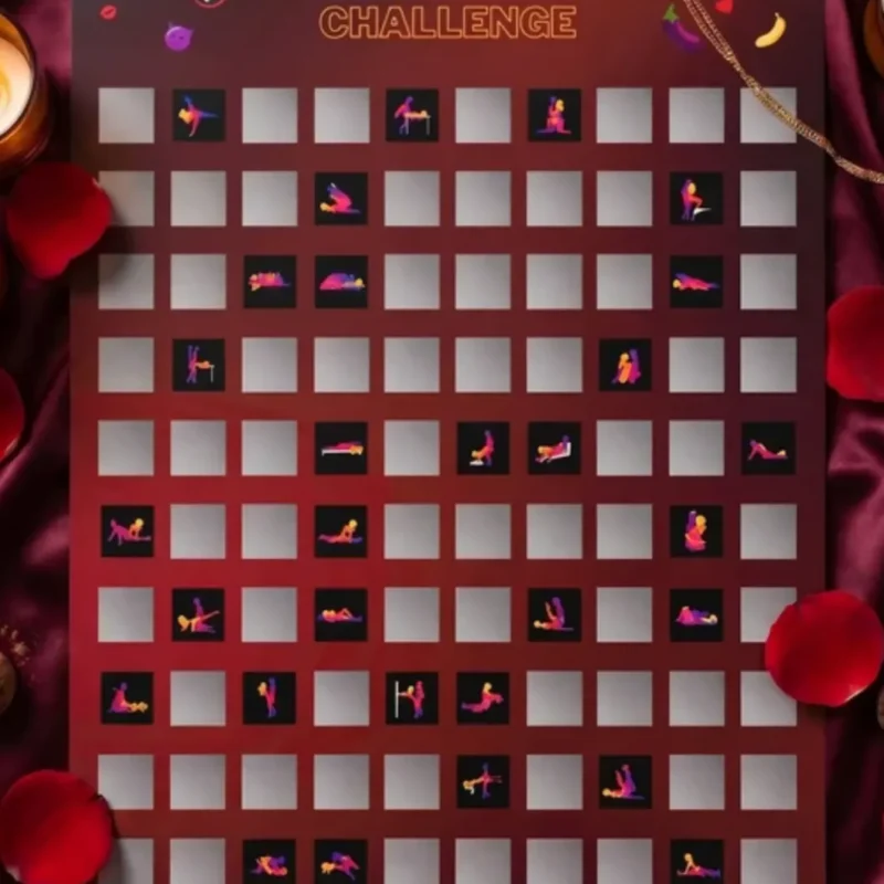 100 Kamasutra Challenge kaparós poszter