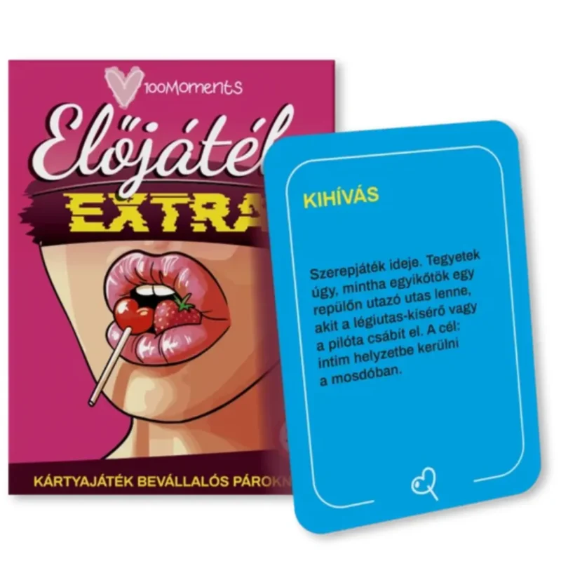Előjáték EXTRA 18+ Merész kártyajáték pároknak