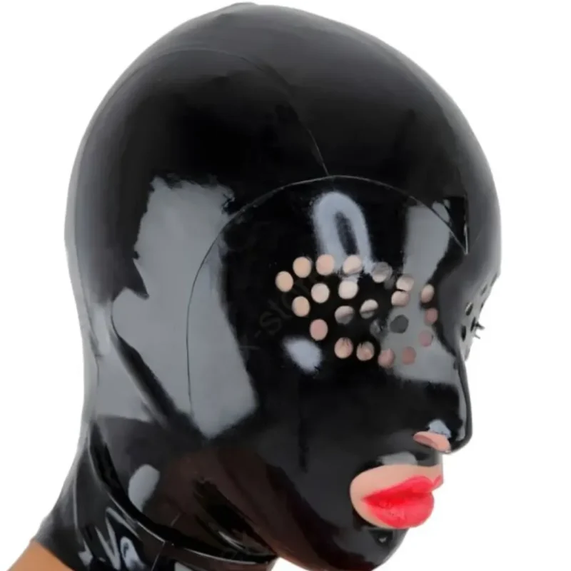 Mesheyes Latex Hood Méret:S